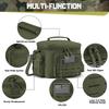 Taktische Lunchbox für Männer Outdoor Strapazierfähige Lunchtasche Arbeit Auslaufsicher Isoliert Langlebig Thermische Kühlertasche Mahlzeit Camping Picknick Praktische Nutzung