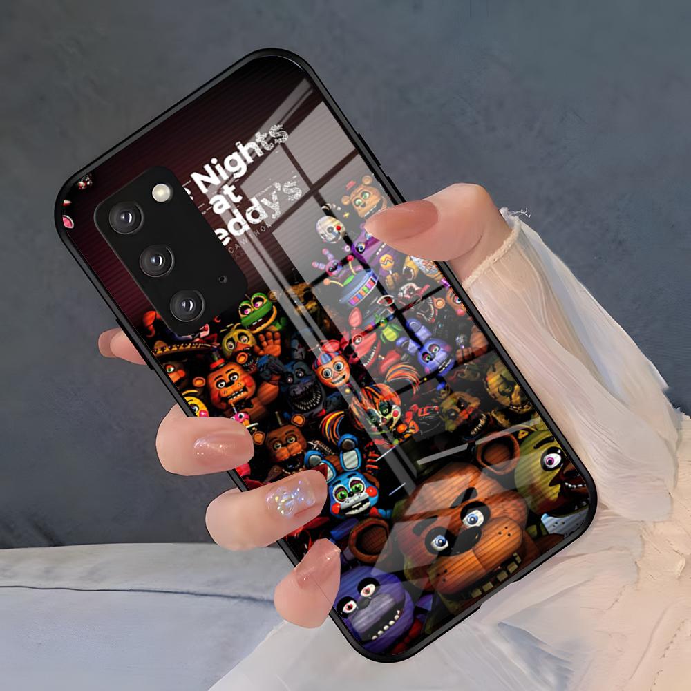 Θήκη Τηλεφώνου Παιχνιδιού Five Nights At Freddys Για Samsung A25 A13 A33 5G A54 A36 A35 A56 A52 A14 Αντικραδασμικό Γυάλινο Κάλυμμα