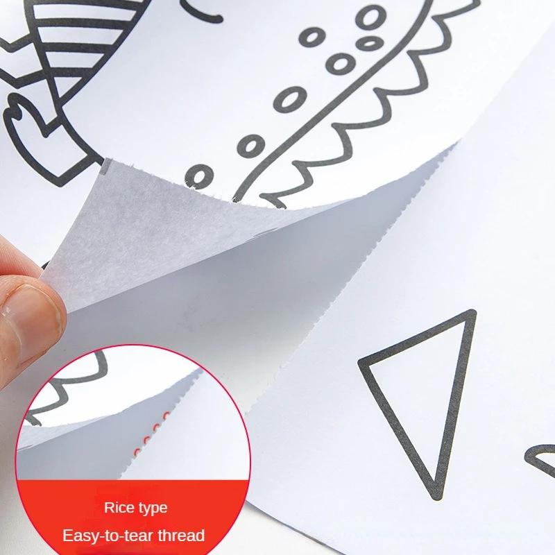 Youngsters High-Quality Coloring High-Quality Paper High-Quality Roll High-Quality Sticky Self-assembly High-Quality Drawing High-Quality Graffiti
