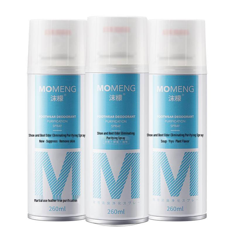 

Дезодорирующий спрей для обуви и носков с ионами серебра