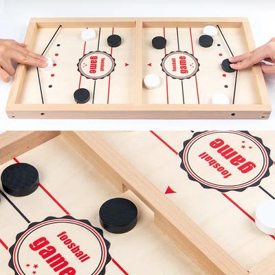 Table Football Catapult Chess Double Battle Board Ice Hockey Game Adult Parent-child Interaction Children's Family Party Toys