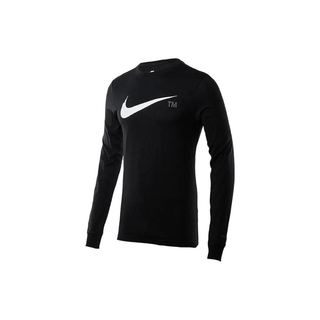 Nike T Shirts Men's Black Crew Neck Moderate Straight Fit DD3374-010