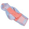 Large Dog Raincoat Windproof Waterproofing Pet Hooded Rain Jacket with Reflective Strap Convenient Leash Hole