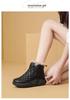 Women's High-Top Velvet Cotton Winter Boots - Warm, Thick-Soled, Non-Slip, Soft-Surfaced, Casual Snow Shoes