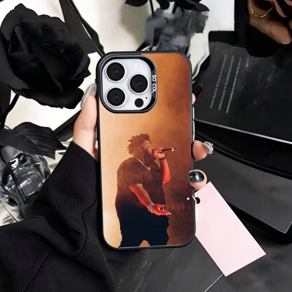 25 R-Rod W-Wave Rapper Phone Case For iPhone17,16,15,14,13,12,11 Plus,Pro Max Colored Silver Plated Inside Cover