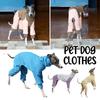 Sametové oblečení pro psy Pet Čtyřnohý kabát Zimní teplý měkký fleece bundy pro mazlíčky Mikiny Oblečení pro Whippet Greyhound Psí svetr