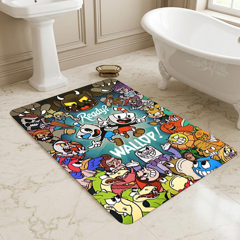 Cartoon Characters Living Room Nonslip Area Rug Soft Carpet For Bedroom Game Playroom Sofa Office Home Decor Doormat Christmas Gift C930977