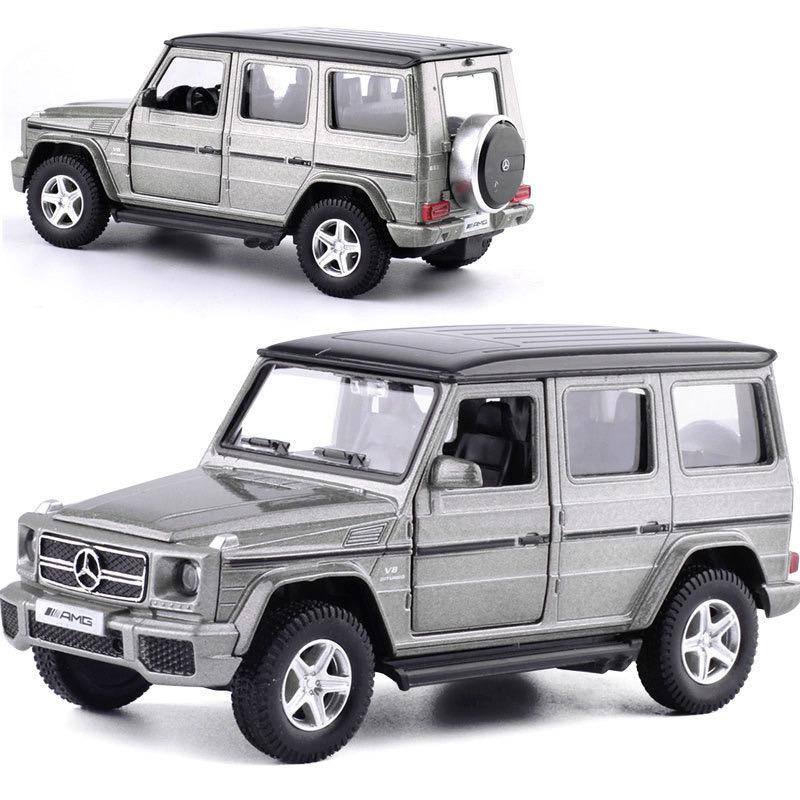 RMZ City 1/36 Mercedes Benz G63 AMG SUV Alloy Car Model Diecast Metal Toy Off-road Vehicle Car Model Simulation Collection Gift