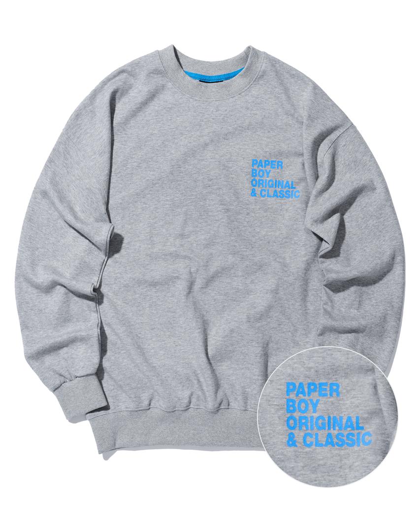 PAPERBOY Classic Sweatshirt - Melange