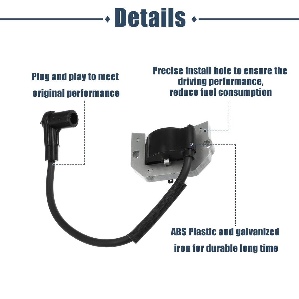 uxcell Ignition Coil Ignition Coil Assembly Lawn Mower Ignition Coil Pack Fits 21171-7001 21171-7034