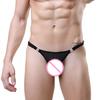 תחתונים שקופים לגברים G-String להירח דבש תחתונים קצרים סקסיים אחידים G-String T-back