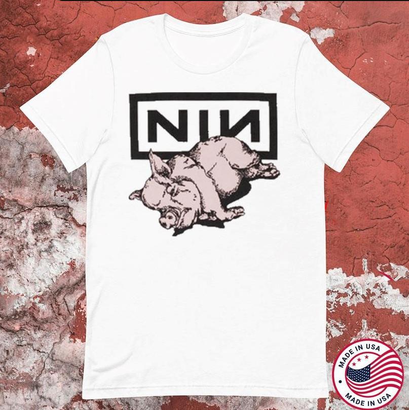 Nine Inch Nails NIN Piggy Nothing Can Stop Me Now T-shirt size S-5XL XXXXL