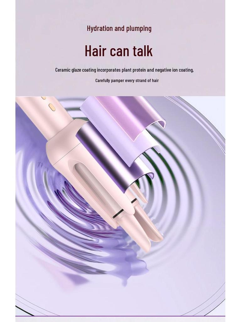 Korean Style 32mm Curling Iron for Large Curls – Safe, No Hair Damage, Perfect for Dorms and Easy Styling