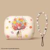 Flower Girl with Pearl Lanyard for AirPods Pro 3