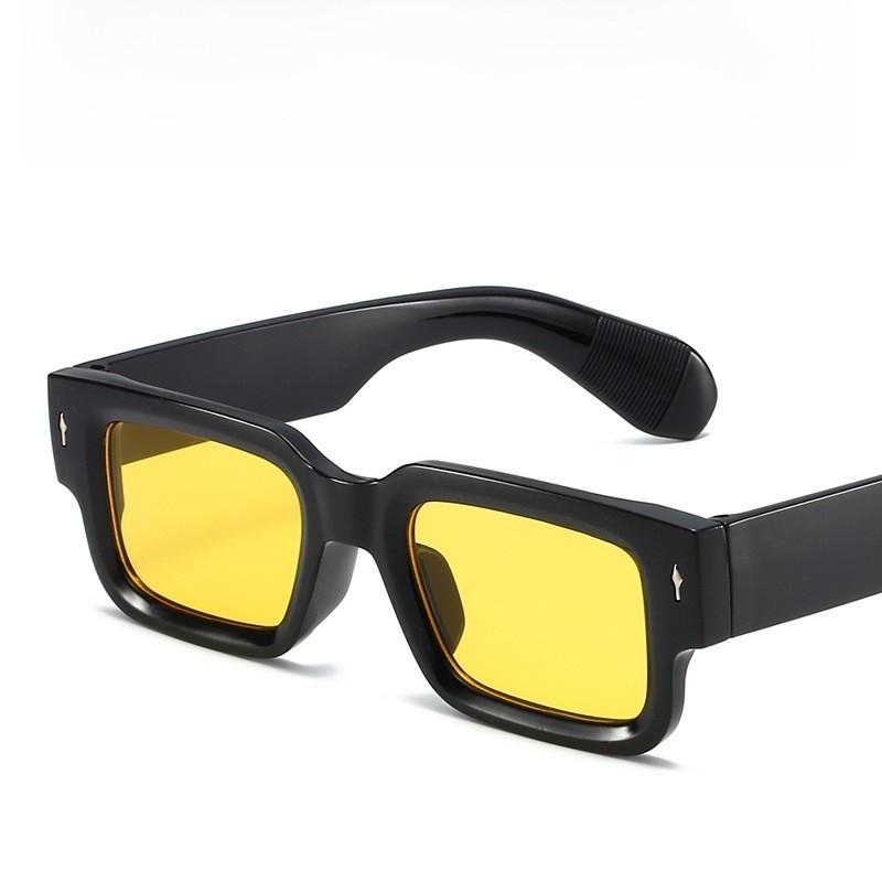 Fashion Square Sunglasses Uv Protection For Casual Travel