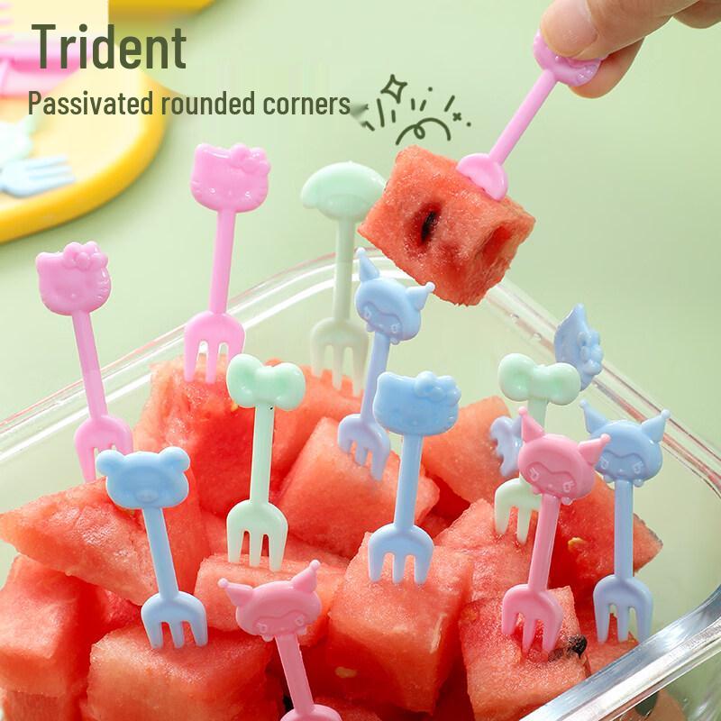 ZISIZ Einweg-Obstgabel-Set