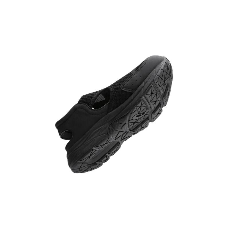 Asics Running Kids Contend Series Breathable Shock Absorbing Durable Outdoor Sandals Kids Sandals Black 1014A306-001