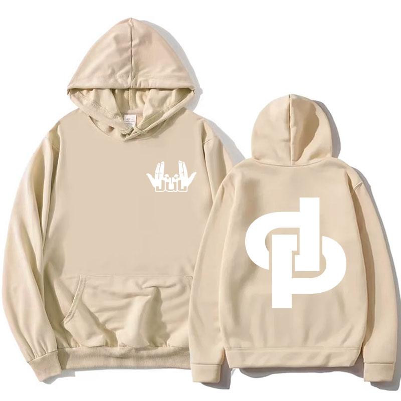 JUL Rapper Hip Hop Hoodies Unisex Streetwear Winter Langarm Locker Kapuzenpullover Grafikdruck Pullover Damen Hoodie