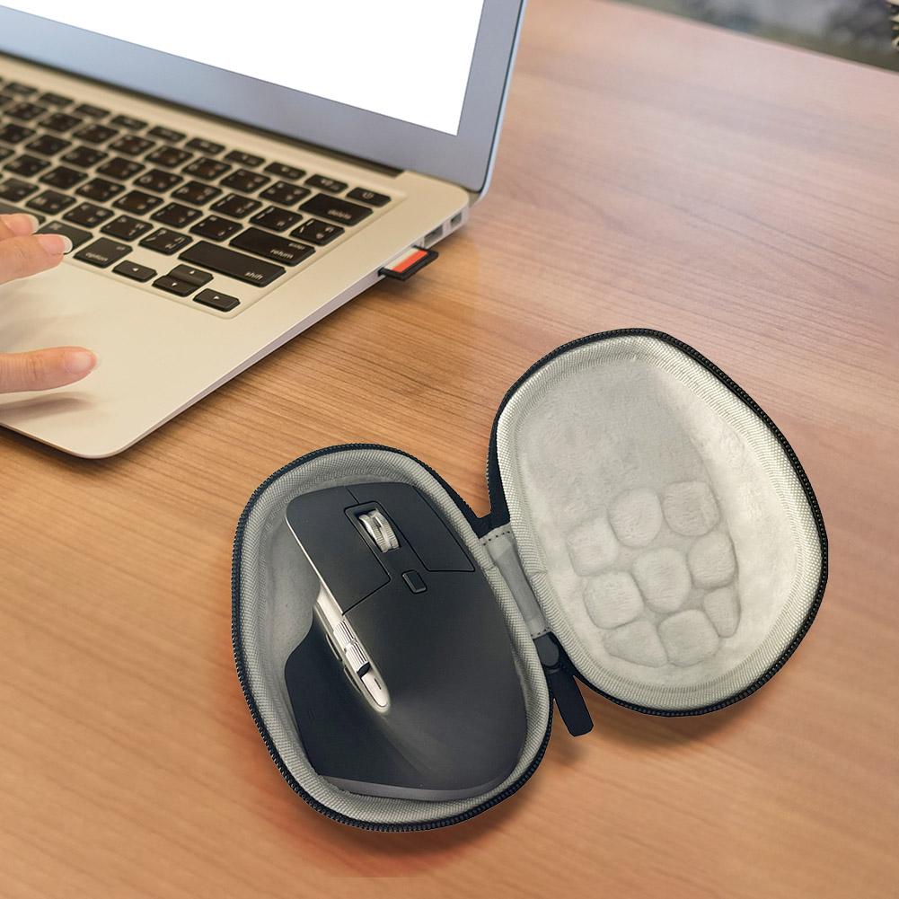 EVA Hard Travel Black Case Shockproof Esports Mouse Case Waterproof Impact Resistant for Logitech MX Master 2S/3S Wireless Mouse