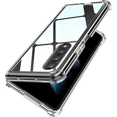 Silicone Case - Booling - for Samsung Galaxy Z Fold 4 - Shockproof - Transparent - Slim