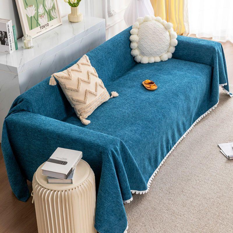 Sofa Towel With Full Coverage Prevent Cat Scratching Blanket Sofa Cushion Cover All Season Universal All Inclusive Sofa Towel