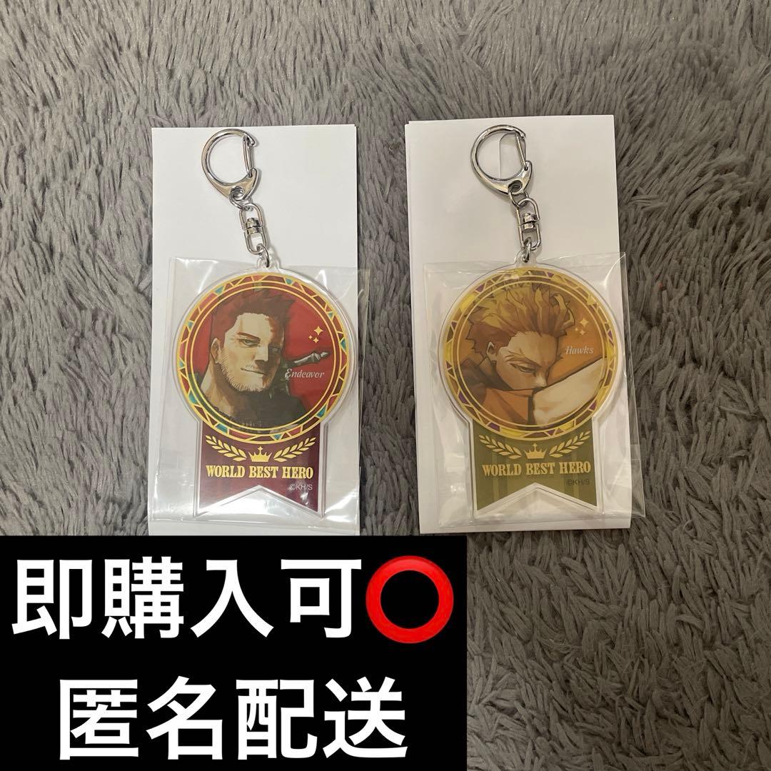

My Hero Academia original art exhibition acrylic keychain Endeavor Hawks