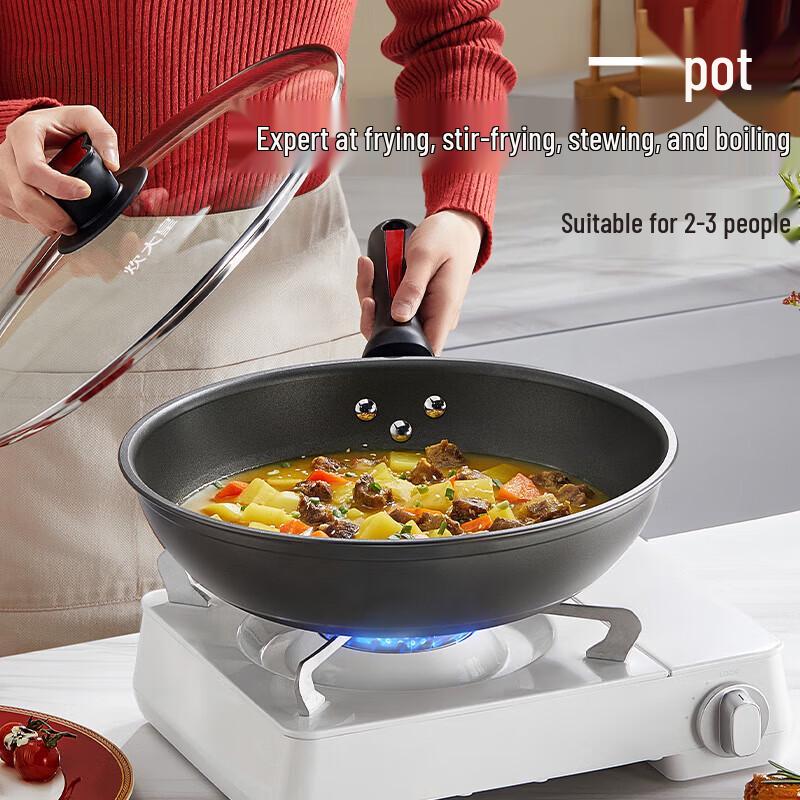 COOKER KING Non-Stick Wok, 32cm
