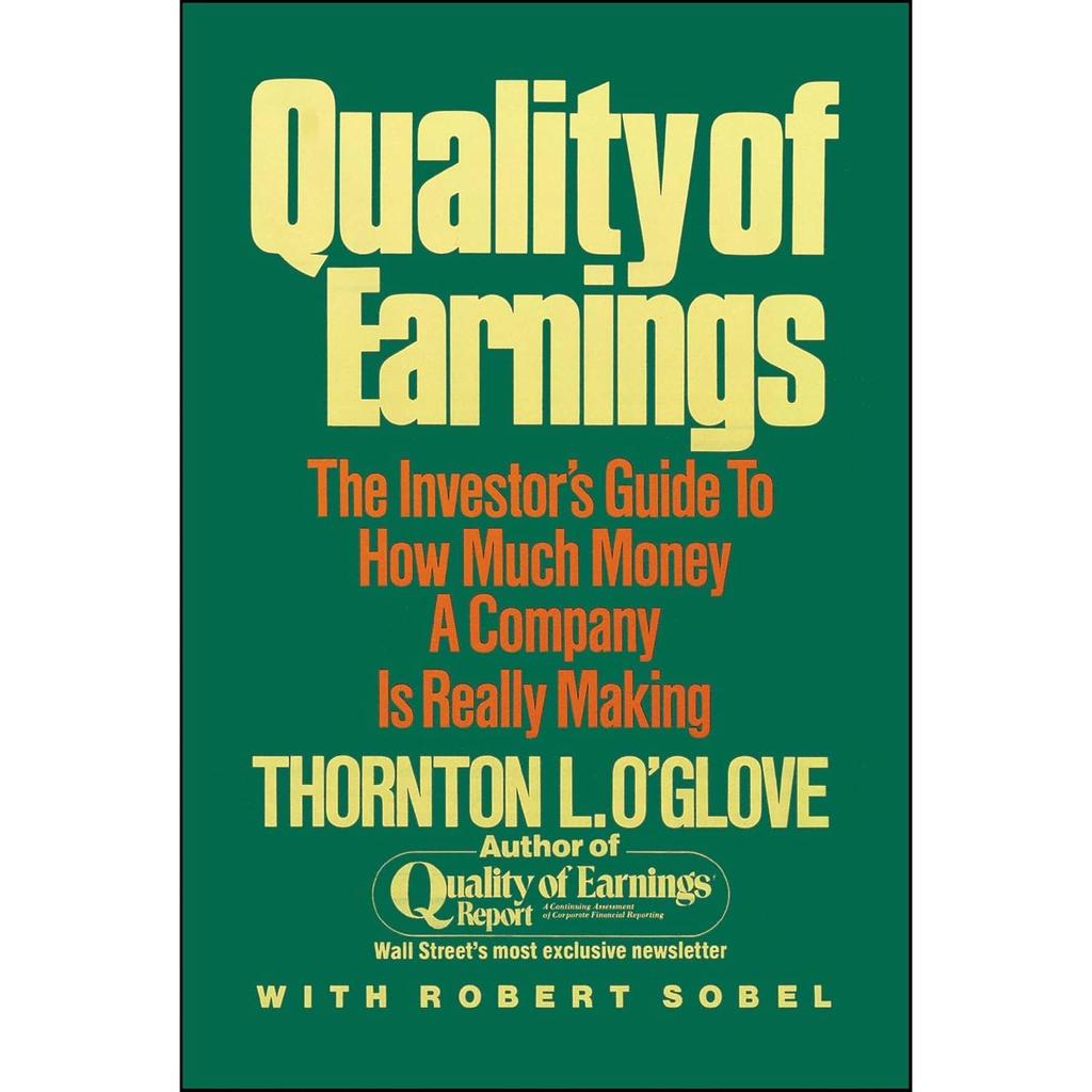 Quality of Earnings Paperback UKN2467
