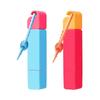 Stylo Détachant Portable Blanc pour Vêtements Sans Lavage Brosses de Nettoyage Double Tête Enlèvement de Graisse Vêtements et Tissus Facile à Utiliser
