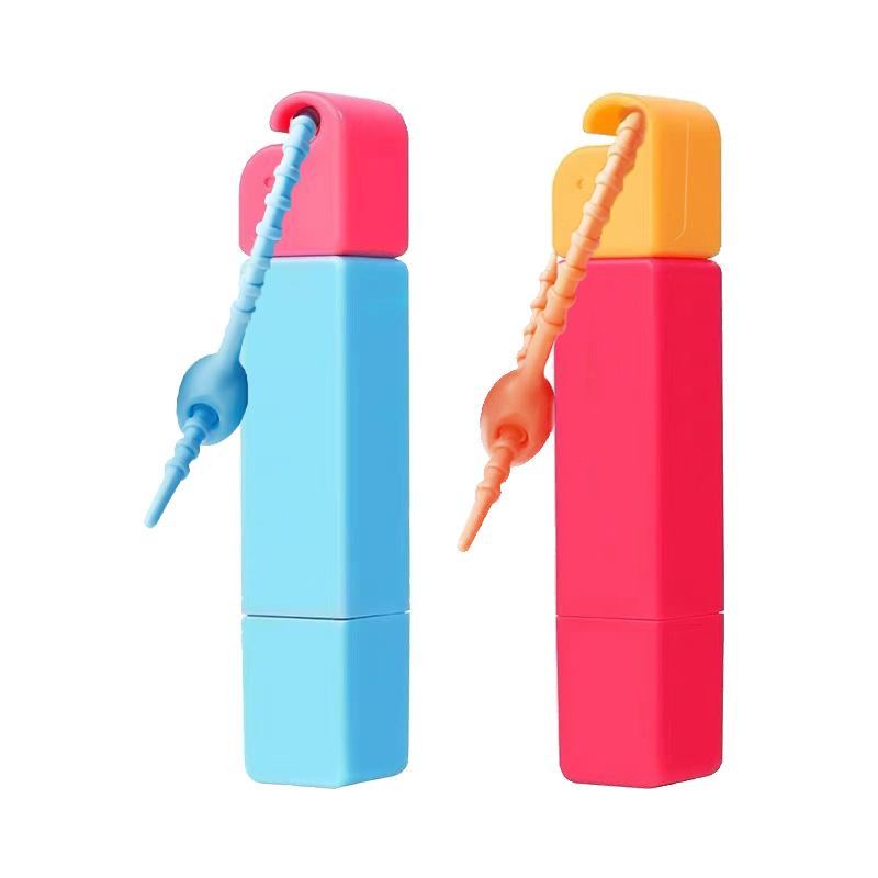 Stylo Détachant Portable Blanc pour Vêtements Sans Lavage Brosses de Nettoyage Double Tête Enlèvement de Graisse Vêtements et Tissus Facile à Utiliser