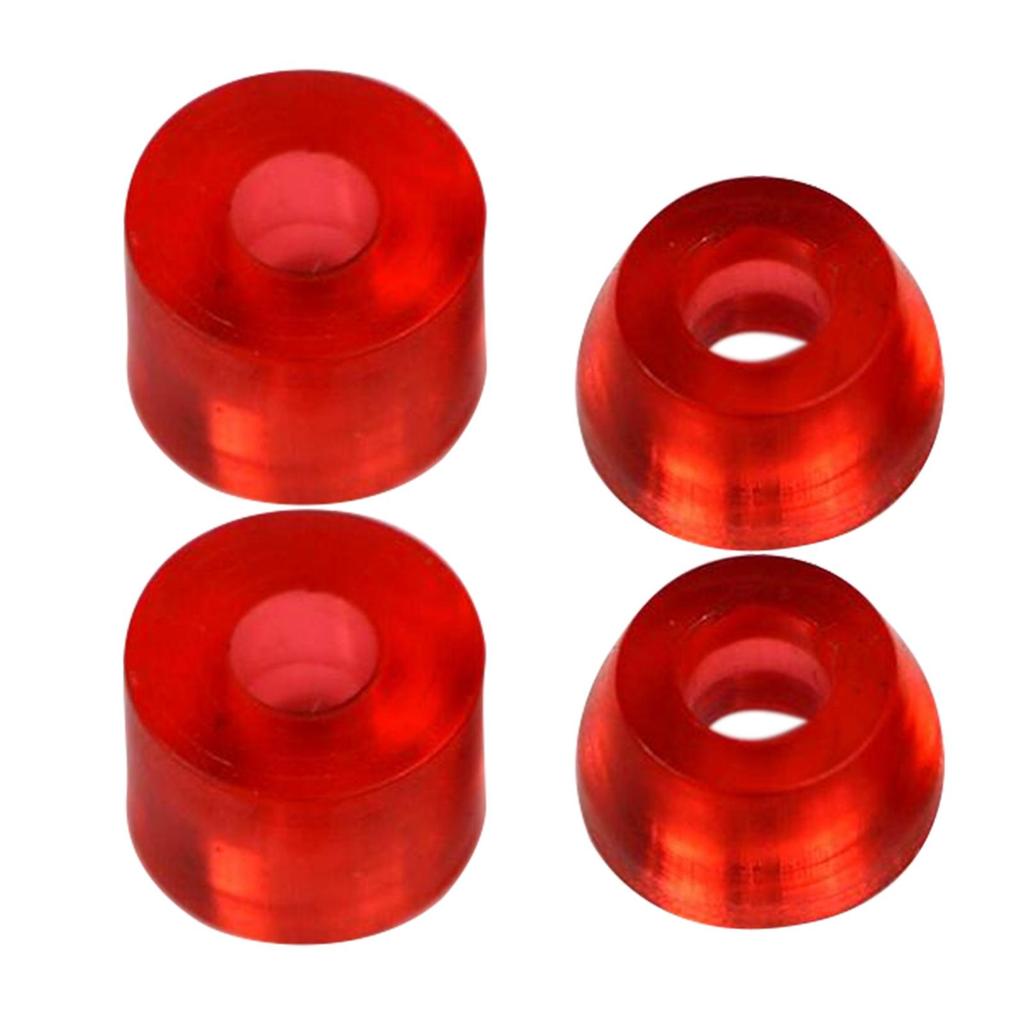 PU Skateboard Shock Pad and Bushing Kit Conical Cylindrical Bushings Set for Skateboarding Longboard Trucks