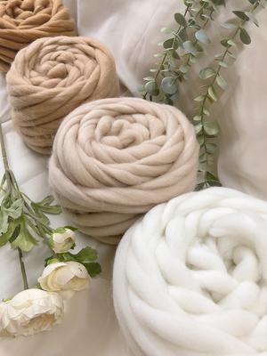 Extra Thick Yarns Hand-Knitted Hat Scarf Yarn DIY Blanket Pet Dog Clothes Woolen Thread Iceland Threads 100g