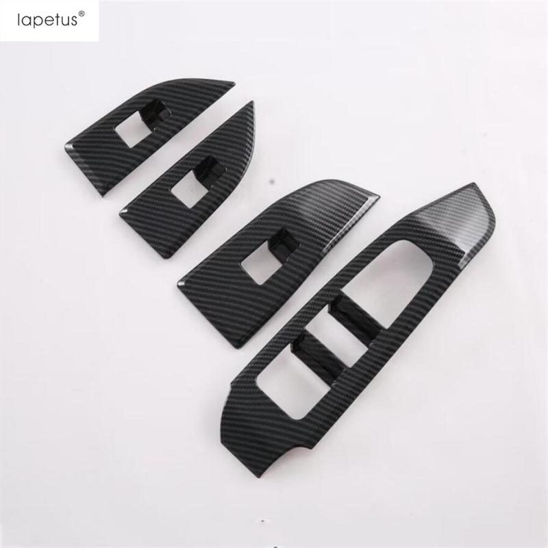 Car Inner Door Window Lift Button Handle Bowl Panel Frame Cover Trim For Nissan Qashqai J12 - 2026 Carbon Fiber Accessories