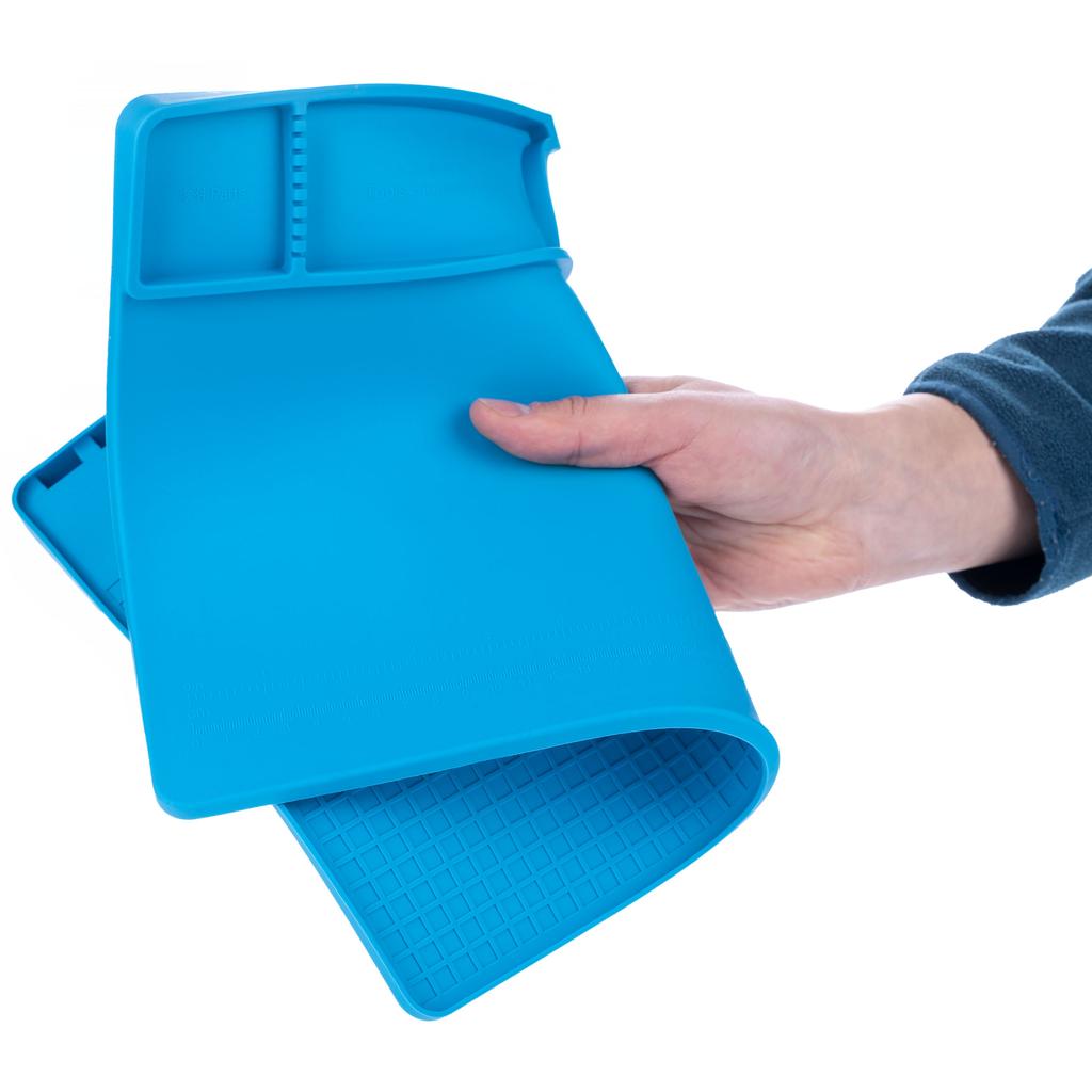 Rosfix Silikonowa Mata do Mikroskopu Cyfrowego 380x260mm – Odporność na Temperaturę do 500°C | Antystatyczna i Wodoodporna | Szybki Montaż