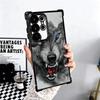 Wolf Moon Animal Soft Phone Case For Samsung Galaxy S26 Ultra S25 Edge S24 FE S23 Plus S22 S21 + S20 Plating Anti-Fall Fundas