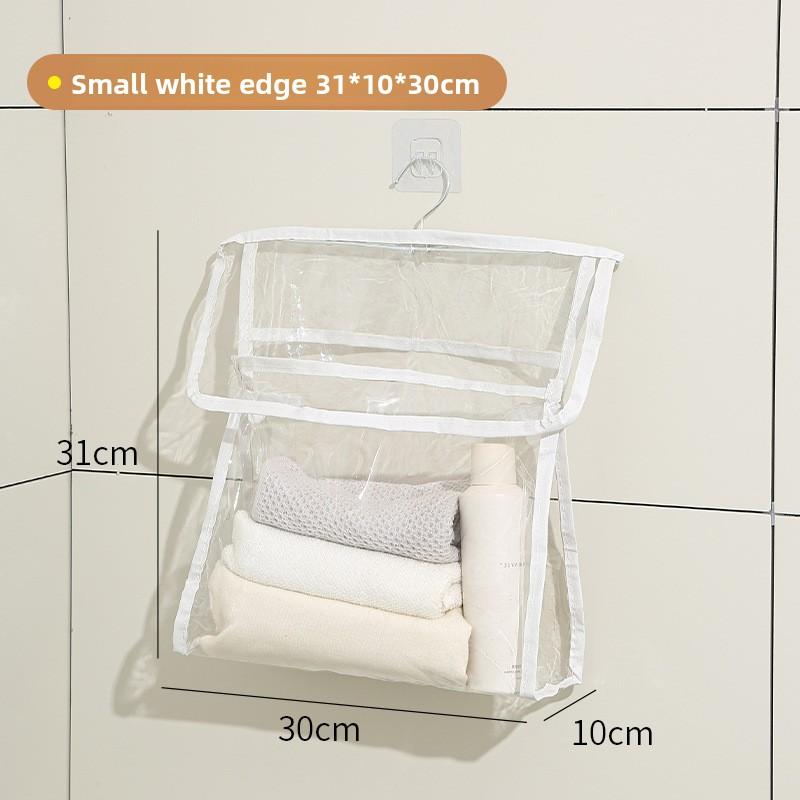 Home Bathroom Waterproof Wall Mounted Bathroom Dormitory Clothes Storage Bag