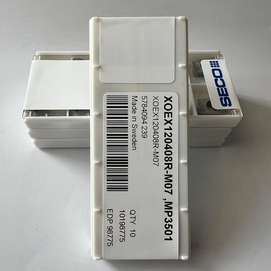 SECO / XOEX120408R-M07,MP3501 / Original genuine CNC alloy blade 10 Pcs