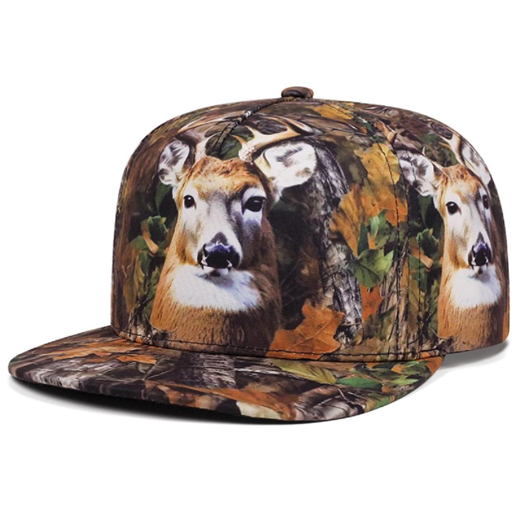 Men's Lion Animal Cartoon Printing Baseball Hat Hip Hop Fashion Women's Snapback hat Leisure Sports Button Hat Adjustable