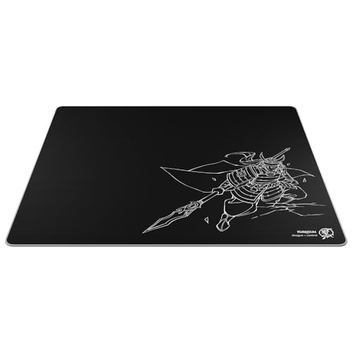 Kurosun Shogun Black Large Gaming Mouse Pad, Cloth Type, Control, FPS, 490 X 420mm, Official Japanese Distributor Warranty