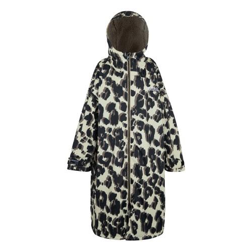 Regatta Unisex Adult Leopard Print Changing Robe