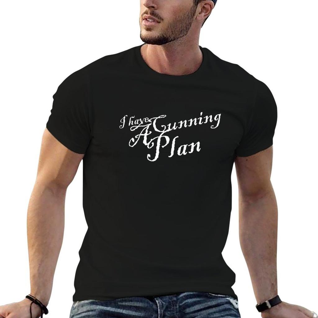 I Have a Cunning Plan T-Shirt t shirts with prints anime t shirts oversize t shirts cotton 100% T-Shirt