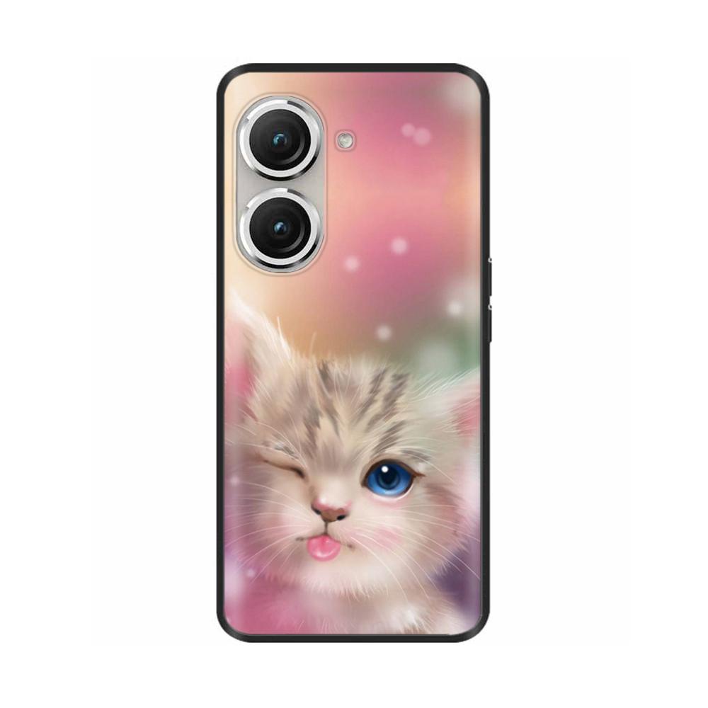 

Для корпусу ASUS Zenfone 10 AI2302 Силіконовий М який Квітка Лев Кіт Захисний Fundas Для ASUS Zenfone 9 zenfone10 Чохли для телефону Обкладинка ASUS ZenFone 9