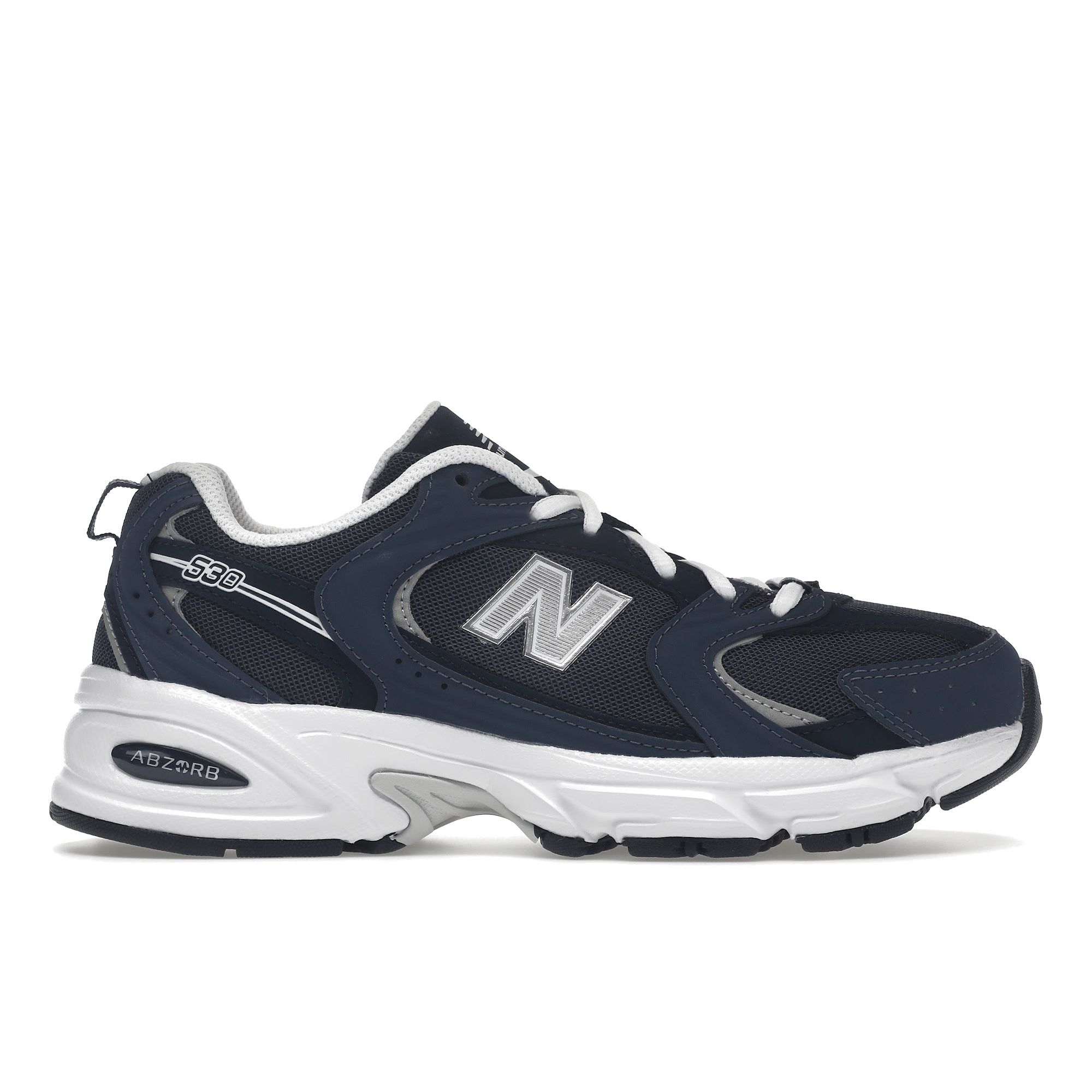 

New Balance 530 Navy Unisex Sneakers Blue Silver-Metallic MR530SMT