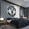 Man Utd Wall tapestry, aesthetic printed fabric blanket, suitable for bedroom, living room, and home decor.