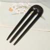 Vintage Carved Wood Hairpin Exquisite Wood Hair Stick with Handcrafted Details for Vintage Look Enthusiasts