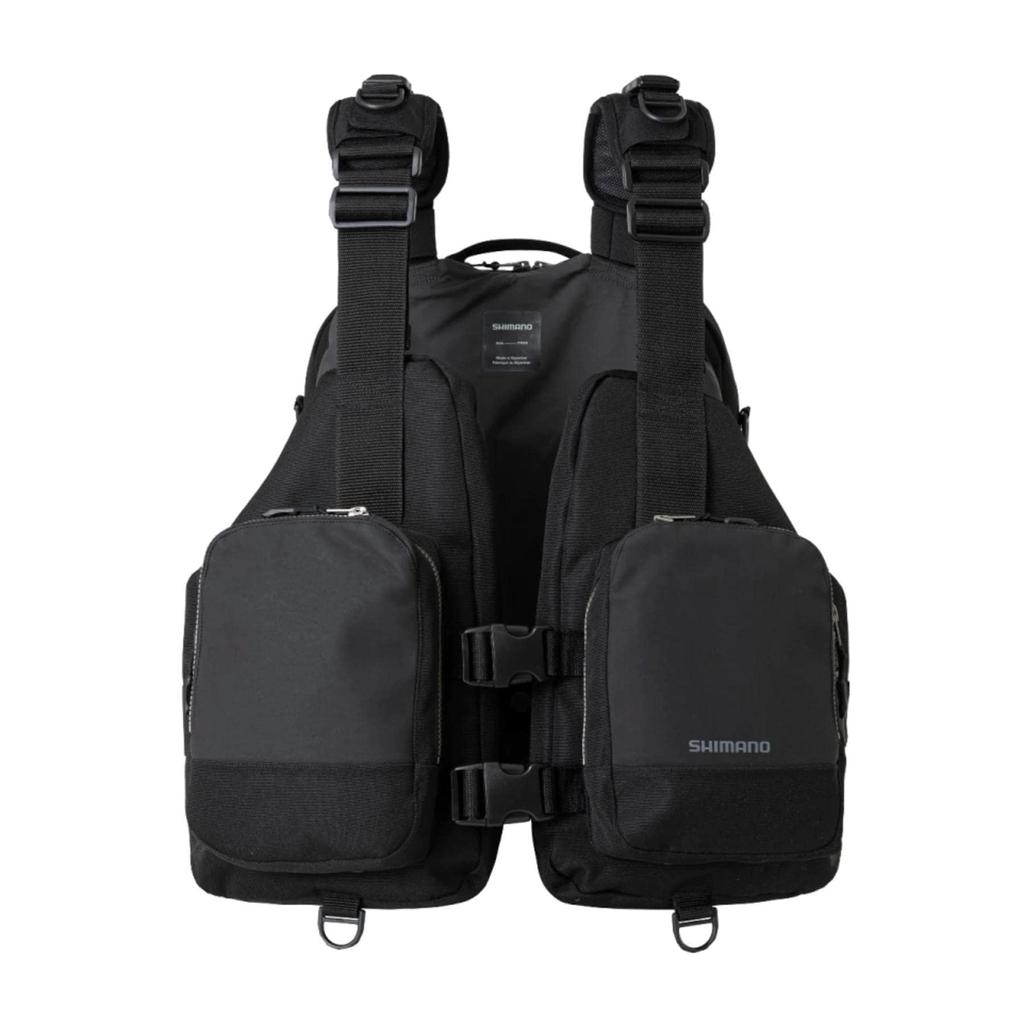 SHIMANO Detachable Act Vest Black Free VF-046V