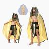 Egyptian Pharaoh Cos Costume For Adults Perfect For Halloween Party Polyester Fiber Material