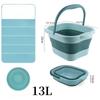 Portable Foot Soaking Tub 2026 - Deep Foldable Design for Home Massage, Knee & Foot Bath Bucket, Compact Plastic Basin
