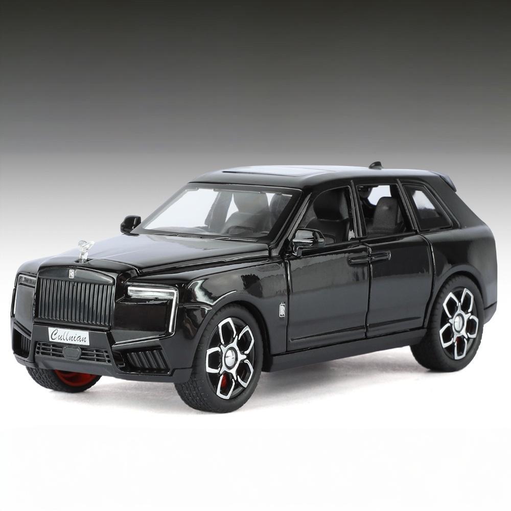 1:32 Rolls Royce Cullinan Luxury SUV Alloy High Simulation Car Model Diecast Display Present Sound And Light Pull Back Birthday