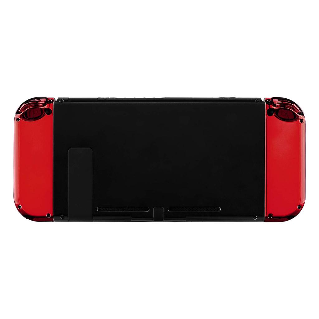 eXtremeRate Metallic Chrome Handheld Controller Housing Case Compatible with Switch and Switch Replacement Shell Compatible with Switch with Full Set